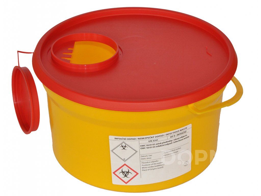 Box na použité jehly 5 l